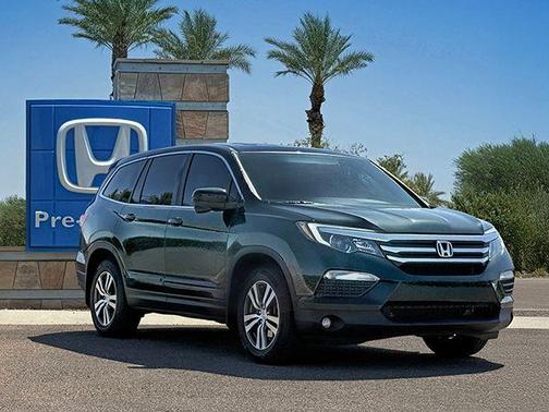 Black Forest Pearl 2016 Honda Pilot EX-L w/ Navigation