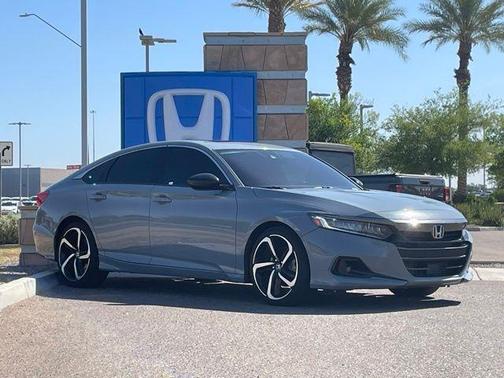 Sonic Gray Pearl 2021 Honda Accord Sport 2.0T