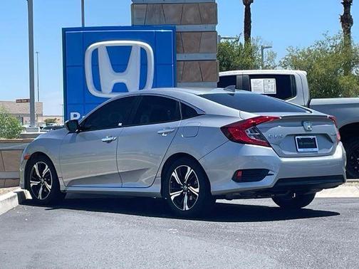 Lunar Silver Metallic 2017 Honda Civic Touring