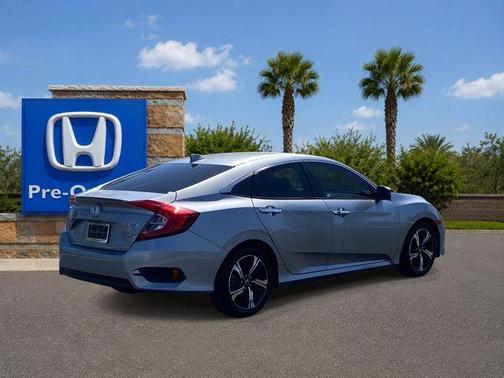 Lunar Silver Metallic 2017 Honda Civic Touring
