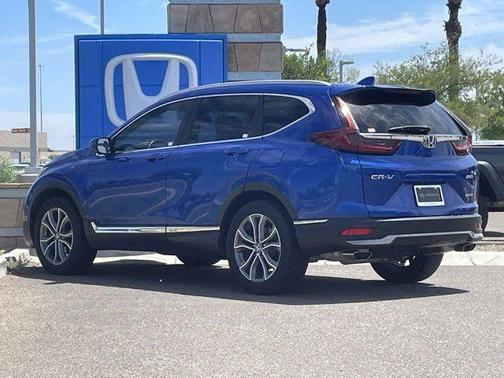 Aegean Blue Metallic 2022 Honda CR-V Touring