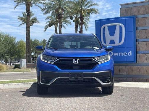 Aegean Blue Metallic 2022 Honda CR-V Touring
