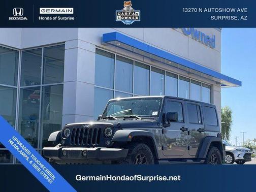 Granite Crystal Clearcoat Metallic 2016 Jeep Wrangler Unlimited Sport
