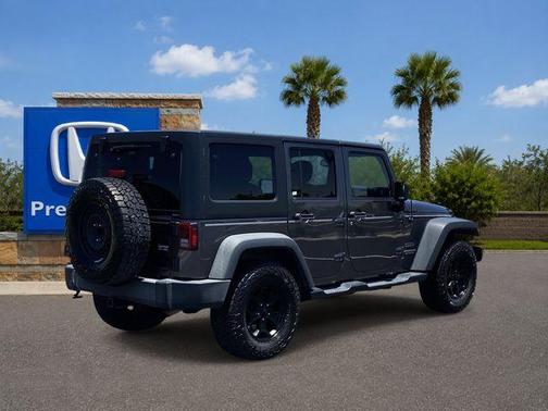 Granite Crystal Clearcoat Metallic 2016 Jeep Wrangler Unlimited Sport