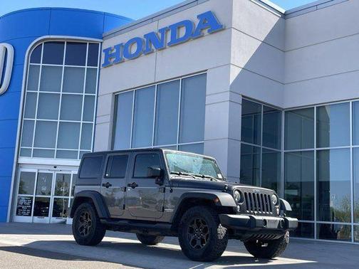 Granite Crystal Clearcoat Metallic 2016 Jeep Wrangler Unlimited Sport