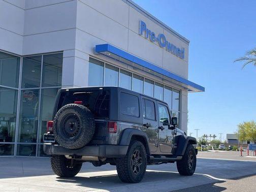 Granite Crystal Clearcoat Metallic 2016 Jeep Wrangler Unlimited Sport