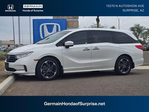 Platinum White Pearl 2023 Honda Odyssey Elite