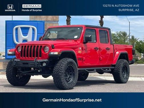 Firecracker Red Clearcoat 2021 Jeep Gladiator Sport