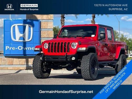 Firecracker Red Clearcoat 2021 Jeep Gladiator Sport
