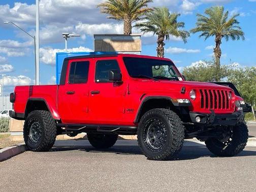 Firecracker Red Clearcoat 2021 Jeep Gladiator Sport