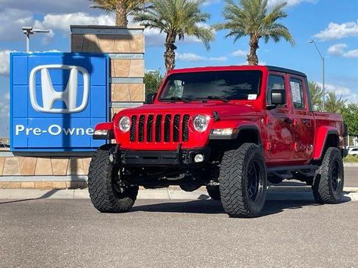 Firecracker Red Clearcoat 2021 Jeep Gladiator Sport