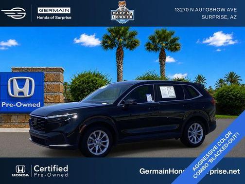 Crystal Black Pearl 2024 Honda CR-V EX-L