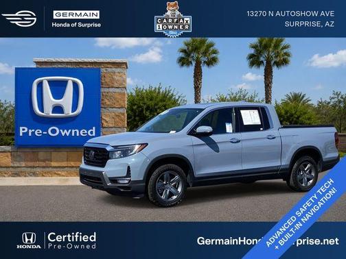 Sonic Gray Pearl 2023 Honda Ridgeline RTL-E