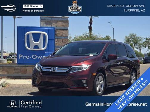 Deep Scarlet Pearl 2018 Honda Odyssey EX-L