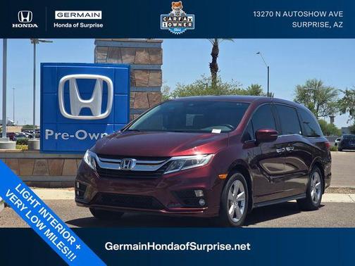 Deep Scarlet Pearl 2018 Honda Odyssey EX-L