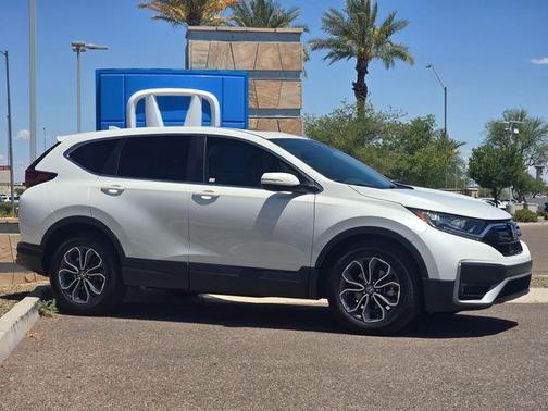 Platinum White Pearl 2022 Honda CR-V EX-L