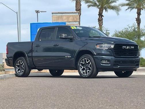 Blue Metallic 2025 RAM 1500 Laramie