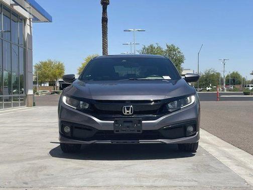 Modern Steel Metallic 2019 Honda Civic Sport