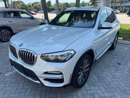 Mineral White Metallic 2019 BMW X3 xDrive30i