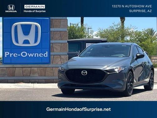 Polymetal Gray Metallic 2022 Mazda Mazda3 Carbon Edition