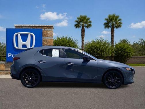 Polymetal Gray Metallic 2022 Mazda Mazda3 Carbon Edition