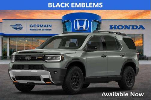 Ash Green 2026 Honda Passport TrailSport Elite Blackout