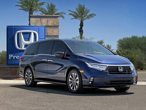 Obsidian Blue Pearl 2024 Honda Odyssey EX-L