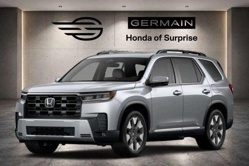 Solar Silver Metallic 2026 Honda Pilot Elite