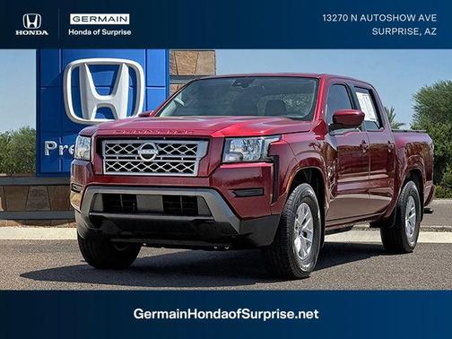 Cardinal Red Metallic 2024 Nissan Frontier SV