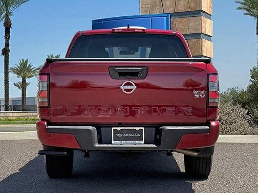 Cardinal Red Metallic 2024 Nissan Frontier SV