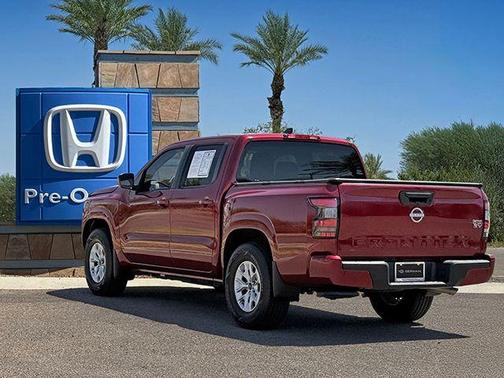 Cardinal Red Metallic 2024 Nissan Frontier SV