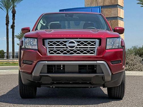 Cardinal Red Metallic 2024 Nissan Frontier SV