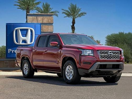 Cardinal Red Metallic 2024 Nissan Frontier SV