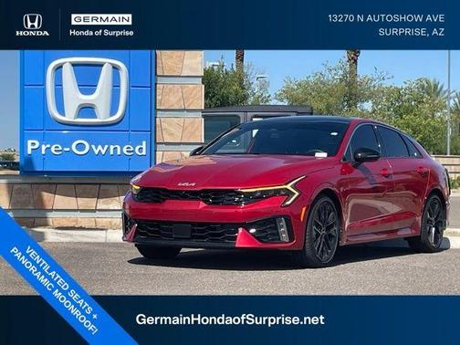 Runway Red 2025 Kia K5 GT