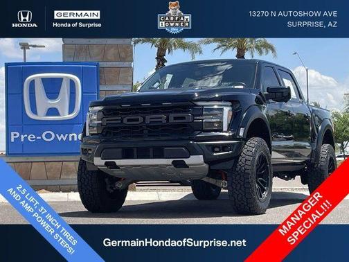 Black Metallic 2024 Ford F-150 Raptor
