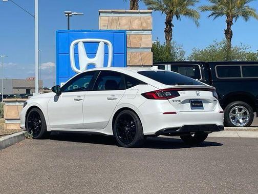Platinum White Pearl 2026 Honda Civic Sport
