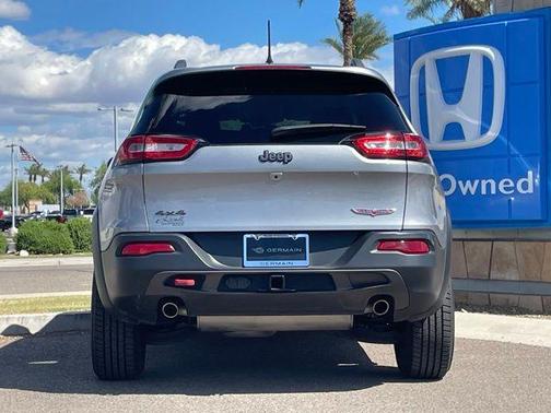 Billet Silver Metallic Clearcoat 2016 Jeep Cherokee Trailhawk