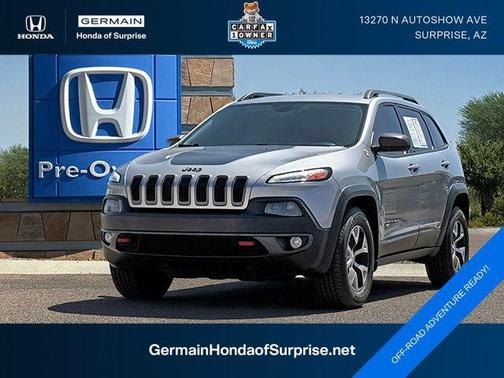 Billet Silver Metallic Clearcoat 2016 Jeep Cherokee Trailhawk