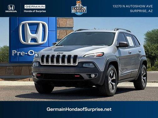 Billet Silver Metallic Clearcoat 2016 Jeep Cherokee Trailhawk