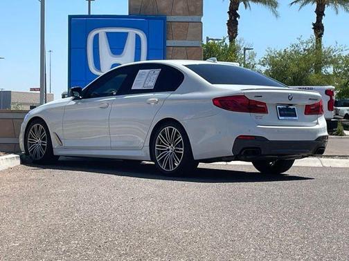 Alpine White 2019 BMW M550 i xDrive
