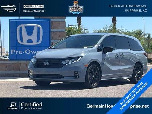 Sonic Gray Pearl 2024 Honda Odyssey Sport
