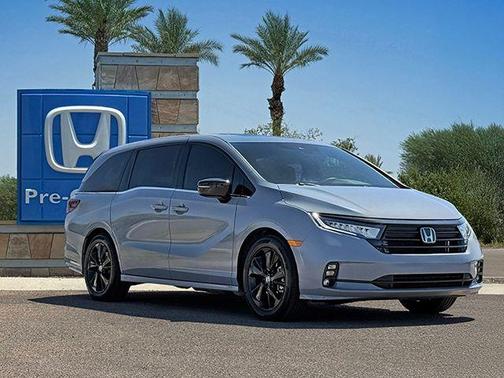 Sonic Gray Pearl 2024 Honda Odyssey Sport