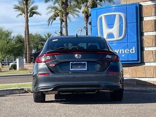 Meteorite Gray Metallic 2024 Honda Civic EX-L