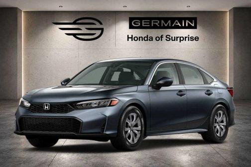 Meteorite Gray Metallic 2026 Honda Civic LX