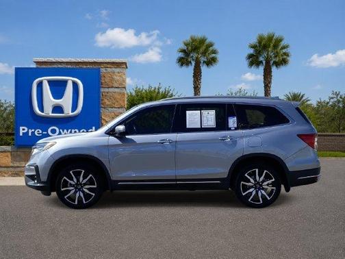Lunar Silver Metallic 2019 Honda Pilot Touring 7-Passenger