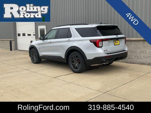 Space White Metallic 2026 Ford Explorer ST