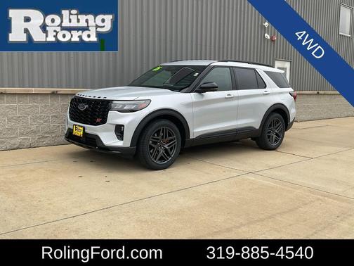 Space White Metallic 2026 Ford Explorer ST