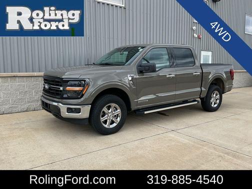 Gray 2025 Ford F-150 XLT