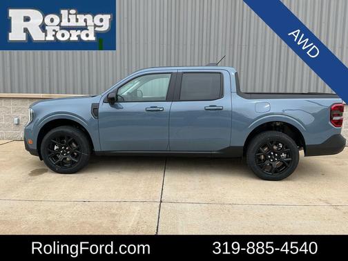 Azure Gray Metallic Tri-Coat 2026 Ford Maverick Lariat