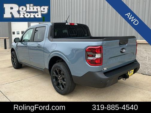 Azure Gray Metallic Tri-Coat 2026 Ford Maverick Lariat